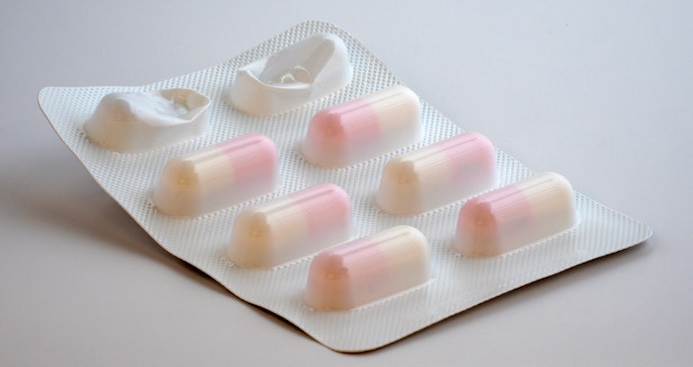 Packet of pills
