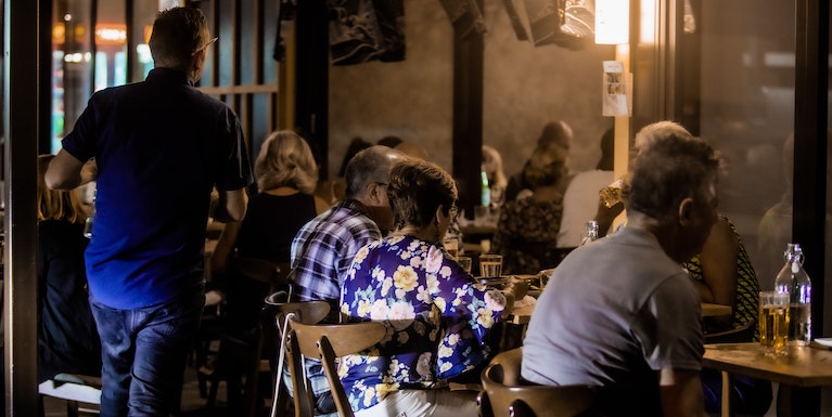 Busy restaurant